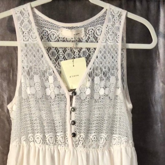 NWT GORGEOUS Tank DRESS a'reve from Los Angeles - Picture 5 of 7